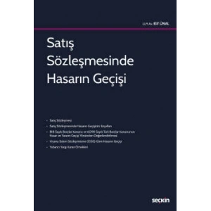 Satış Sözleşmesinde Hasarın Geçişi
