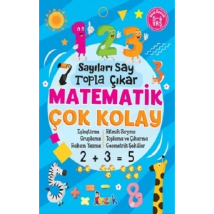 Sayıları Say Topla Çıkar Matematik Çok Kolay