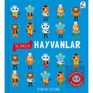 Seç - Karıştır: Hayvanlar (15 Eğlenceli Parça, 120 Farklı Seçenek)