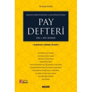 Sermaye Şirketlerinde ve KooperatiflerdePay Defteri Pay ve Pay Senedi