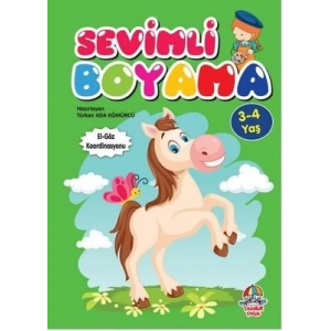 Sevimli Boyama (3-4 Yaş)