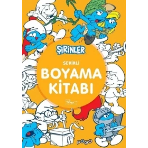 Sevimli Boyama Kitabı - Şirinler