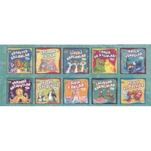 Sevimli Hayvanlar (10 Kitap Set - 1)