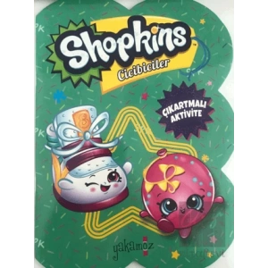 Shopkins Cicibiciler Çıkartmalı Aktivite - Yeşil Kitap