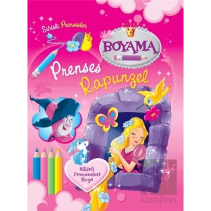 Sihirli Prensesler Boyama - Prenses Rapunzel