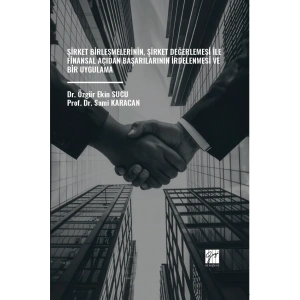 Şirket Birleşmelerinin, Şirket Değerlemesi İle Finansal Açıdan Başarılarının İrdelenmesi Ve Bir Uygulama