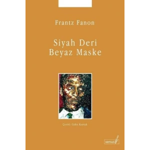 Siyah Deri Beyaz Maske VERSUS