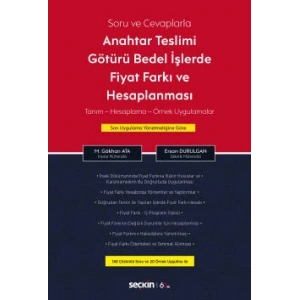 Soru ve CevaplarlaAnahtar Teslimi Götürü Bedel İşlerde <br />Fiyat Farkı ve Hesaplanması Tanım – Hesaplama – Örnek Uygulamalar