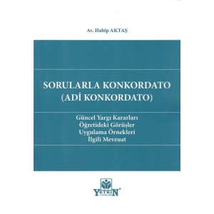 Sorularla Konkordato (Adi Konkodato)