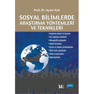 Sosyal Bilimlerde Araştırma Yöntemleri ve Teknikleri