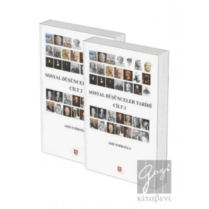 Sosyal Düşünceler Tarihi 2 Cilt Takım