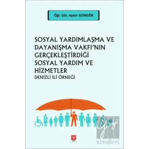 Sosyal Yardımlaşma ve Dayanışma Vakfının Gerçekleştirdiği Sosyal Yardım ve Hizmetler Denizli İli Örneği