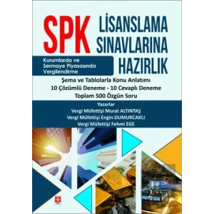 SPK Lisanslama Sınavlarına Hazırlık- Konu Anlatım-Deneme- Özgün Soru Murat Altıntaş