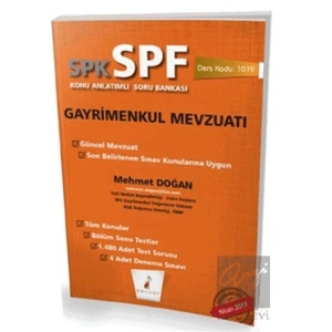 SPK - SPF Gayrimenkul Mevzuatı Konu Anlatımlı Soru Bankası