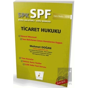 SPK - SPF Ticaret Hukuku Konu Anlatımlı Soru Bankası