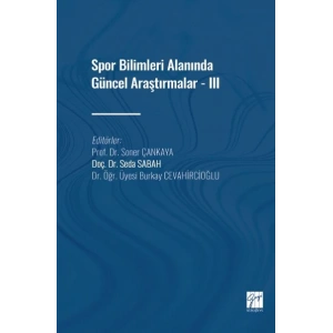Spor bilimleri alanında güncel araştırmalar - ııı