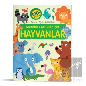 Sticker Kitap Meraklı Çocuklar İçin Hayvanlar