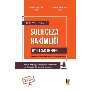 Sulh Ceza Hakimliği Uygulama Rehberi