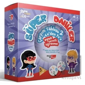 Süper Dahiler Seti - Çarpım Tablosu 2 (6x’den 9x’e)