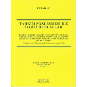 Tahkim Sözleşmesi İle İlgili İhtilaflar
