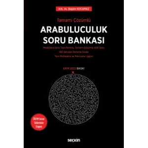 Tamamı ÇözümlüArabuluculuk Soru Bankası