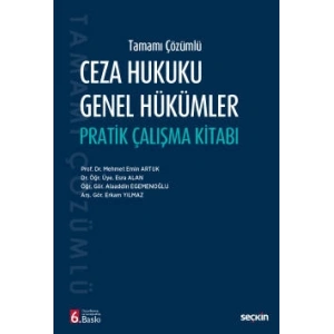 Tamamı ÇözümlüCeza Hukuku Genel Hükümler Pratik Çalışma Kitabı