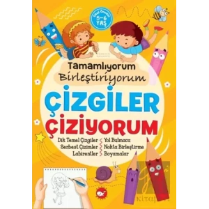 Tamamlıyorum Birleştiriyorum - Çizgiler Çiziyorum