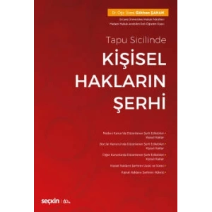 Tapu SicilindeKişisel Hakların Şerhi