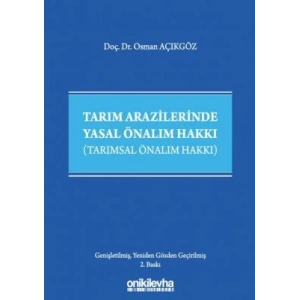 Tarım Arazilerinde Yasal Önalım Hakkı