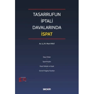 Tasarrufun İptali Davalarında İspat