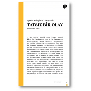 Tatsız Bir Olay
