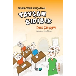 Tavşan Bıdıbık Ders Çalışıyor