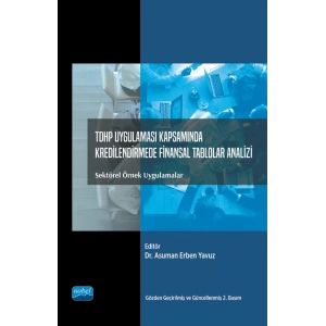 TDHP UYGULAMASI KAPSAMINDA KREDİLENDİRMEDE FİNANSAL TABLOLAR ANALİZİ - Sektörel Örnek Uygulamalar