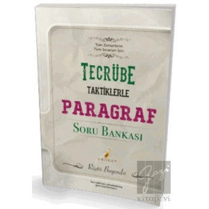 Tecrübe Taktiklerle Paragraf Soru Bankası