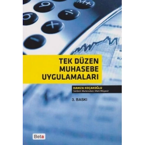 Tek Düzen Muhasebe Uygulamaları 3.Basım