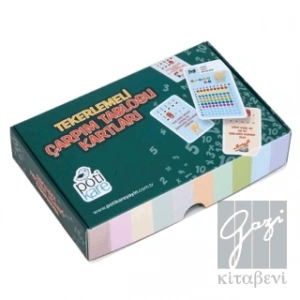 Tekerlemeli Çarpım Tablosu Kartları