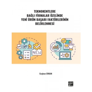 Teknokentlere Bağlı Firmalar Özelinde Yeni Ürün Başarı Faktörlerinin Belirlenmesi - Coşkun ERKAN