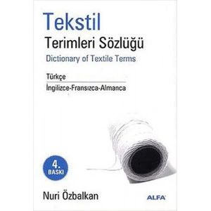 Tekstil Terimleri Sözlüğü (Ciltli)