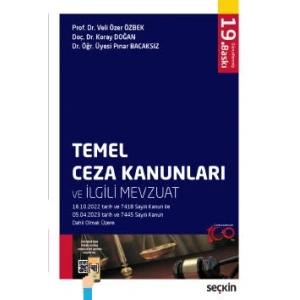 Temel Ceza Kanunları ve İlgili Mevzuat
