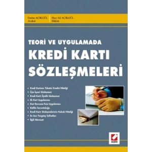 Teori ve Uygulama'daKredi Kartı Sözleşmeleri