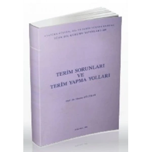 Terim Sorunları ve Terim Yapma Yolları