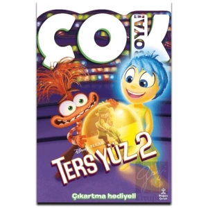 Ters Yüz 2 - Çok Boya! Çıkartmalı Dev Boyama Kitabı