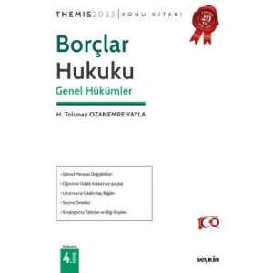 THEMIS – Borçlar Hukuku Genel Hükümler – Konu Kitabı