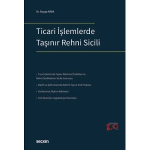 Ticari İşlemlerde Taşınır Rehni Sicili