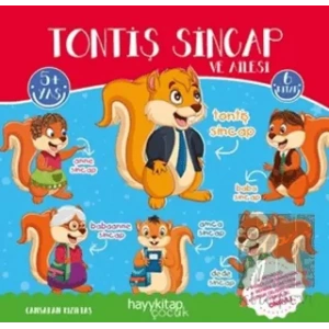 Tontiş Sincap ve Ailesi 6’lı Öykü Seti