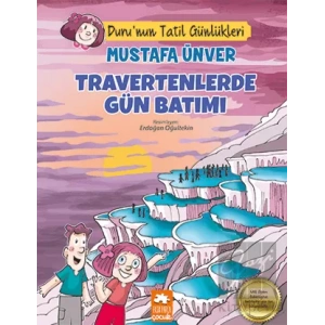 Travertenlerde Gün Batımı