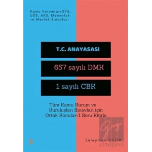 Tüm Kamu Kurum ve Kuruluşları Sınavları İçin Ortak Konular 1 Soru Kitabı