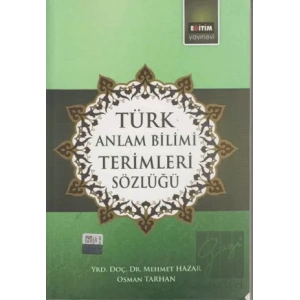 Türk Anlam Bilimi Terimleri Sözlüğü