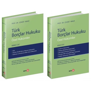 Türk Borçlar Hukuku Özel Hükümler Cilt.I Cılt.II (Takım)
