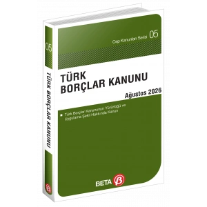 Türk Borçlar Kanunu Cep Serisi 2026